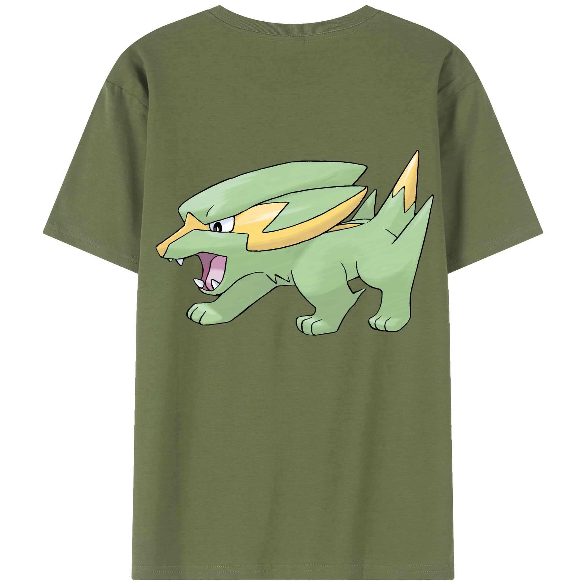 （画像用） ポケットモンスター Pokémon 綿100％半袖Tシャツ（背面プリント）